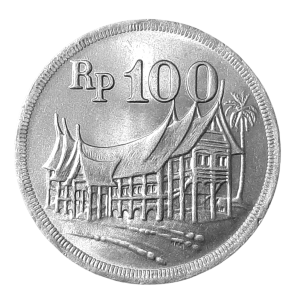 Indonezja 100 Rupii KM 36 1973 UNC