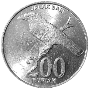 Indonezja 200 Rupii KM 66 2003 UNC