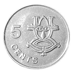 Wyspy Salomona 5 Centów KM 26a 2005 UNC