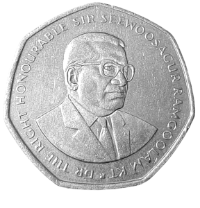 Mauritius 10 Rupii KM 61 1997 UNC