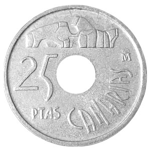 Hiszpania 25 Peset KM 933 1994 UNC