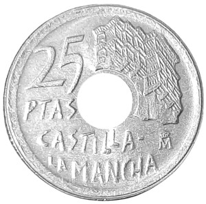 Hiszpania 25 Peset KM 962 1996 UNC