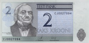 Estonia 2 Krooni P-85 2007 UNC