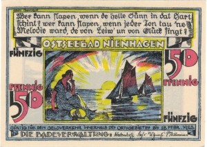 Nienhagen 50 Pf  28.02.1922 G-975.1 UNC