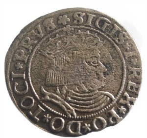 Polska Zygmunt I Stary. Grosz 1531 Kopicki 3086 stan 3/4 Toruń