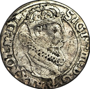 Polska Zygmunt III Waza, Szóstak 1625, Kraków, ARGE SE (zamiast SEX), nienotowane
