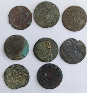 Polska Szeląg  zestaw 8 szt