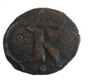 Polska Kazimierz Wielki (1333-1370). Puło ruskie, Lwów - RZADKOŚĆ R8 c. a.