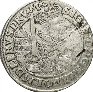 Polska Zygmunt III Waza. Ort (18 groszy) 1622, Bydgoszcz 5 (R1)