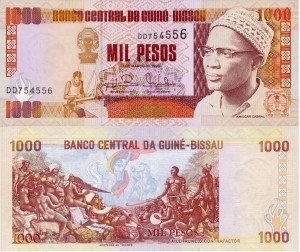 Gwinea Bissau 1000 Pesos  P-13 1993 UNC
