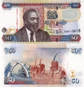 Kenia 50 Shillings P-47 2006 UNC