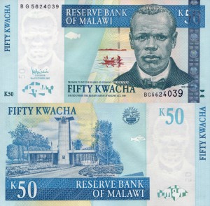 Malawi 50 Kwacha P-53c 2007 UNC