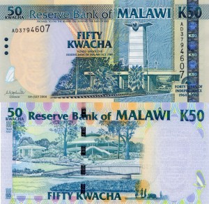Malawi 50 Kwacha P-49 2004 UNC