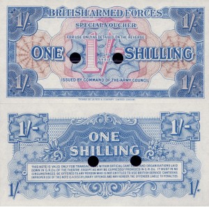 Wielka Brytania 1 Shilling P-M26 1956 UNC