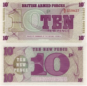 Wielka Brytania 10 Pence P-M48 1972 UNC