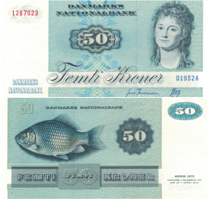 Dania 20 koron P-50  1995 Stan I- UNC-