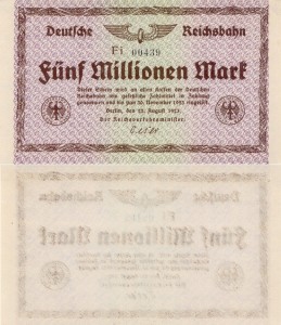 Niemcy 5 000 000 P-S1013  1923 Stan 2