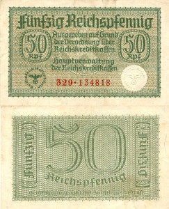 Niemcy 50 Feningów P-R135 1940-45 Stan 3