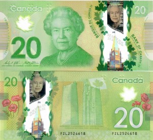 Kanada 20 Dollars P-108 2012 (2019) Stan I UNC 