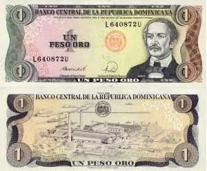 Dominikana 1 Peso P-126 1988 UNC