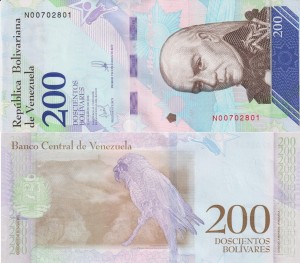 Wenezuela 200 Bolivares P-107 2018 UNC