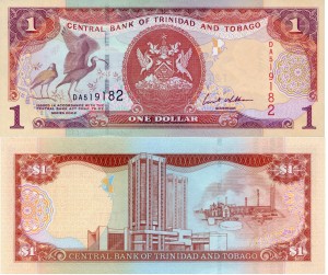 Trynidad i Tobago 1 Dollar P-41 2002 UNC