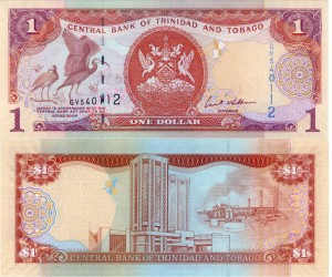 Trynidad i Tobago 1 Dollar P-46 2006 aUNC