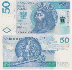 Polska 50 złotych P-185 2017 UNC
