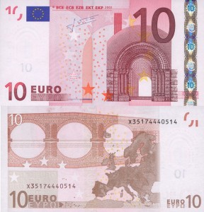 Unia Europejska 10 Euro P-2 2002 UNC