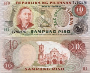 Filipiny 10 Piso 1978 P-161 UNC