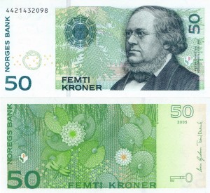 Norwegia 50 Kroner P-46c 2005 UNC