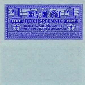 Niemcy 1 Reichspfennig 1942 P-M32 Stan I UNC