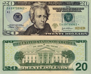 Stany Zjednoczone 20 Dollars P-521 2004 UNC