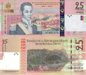 Haiti 25 Gourdes P-273 2004 UNC