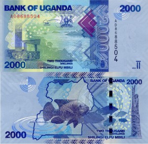 Uganda 2000 Shillings   P-50 2019 UNC