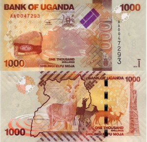 Uganda 1000 Shillings   P-49 2017 UNC