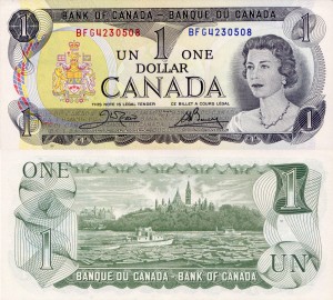 Kanada 1 Dollar P-85c 1973 aUNC 