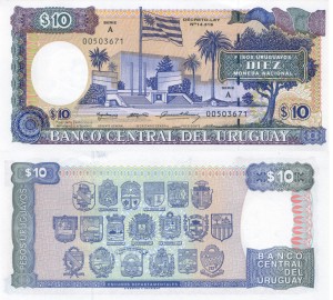 Urugwaj 10 Pesos 1995 P-73B UNC