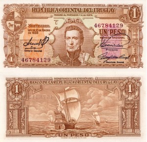 Urugwaj 1 Peso  P-35 1939 aUNC 