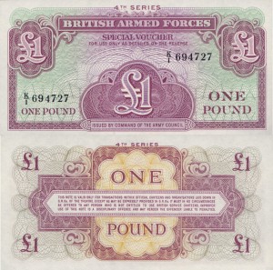 Wielka Brytania 1 Pound P-M36 1962 UNC