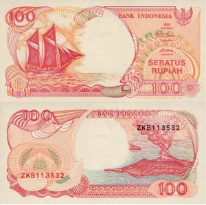 Indonezja 100 Rupiah P-127 1992/1994 UNC