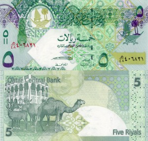 Katar 5 Riyals P-29 2008 UNC