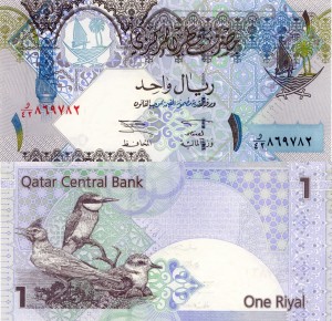 Katar 1 Riyal P-20 2003 UNC