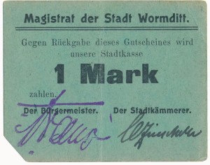 Wormditt Orneta 1 Marka 1914 D-441.2  Vf