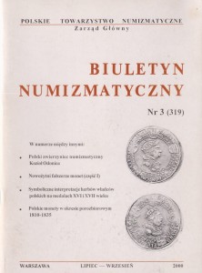 Biuletyn Numizmatyczny 319