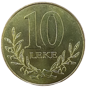Albania 10 Leke KM 77 1996 UNC