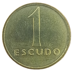 Portugalia 1 Escudo KM 614 1981 UNC