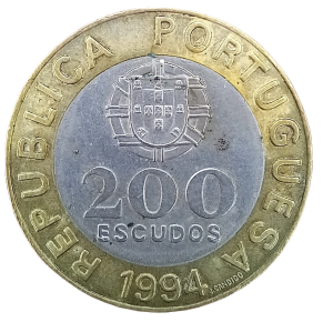 Portugalia 200 Escudos KM 669 1994 UNC