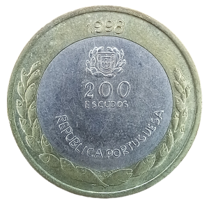 Portugalia 200 Escudos KM 706 1998 UNC