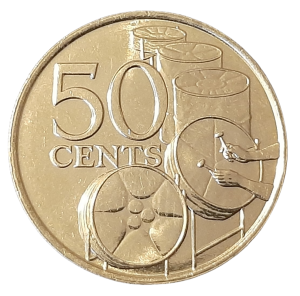 Trynidad i Tobago 50 Centów KM 33 1978 UNC